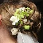 Picture of wedding hair style.